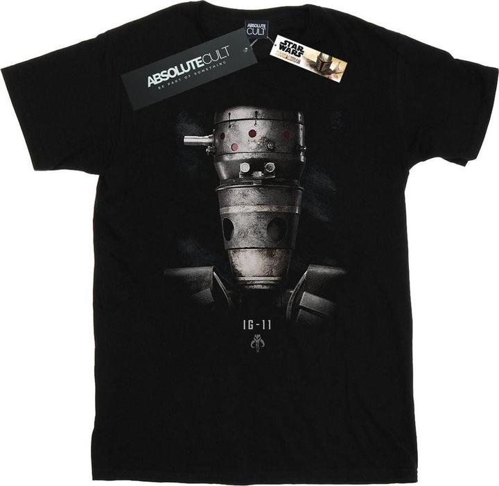 Star Wars The Mandalorian IG11 Droid Poster TShirt (XL)