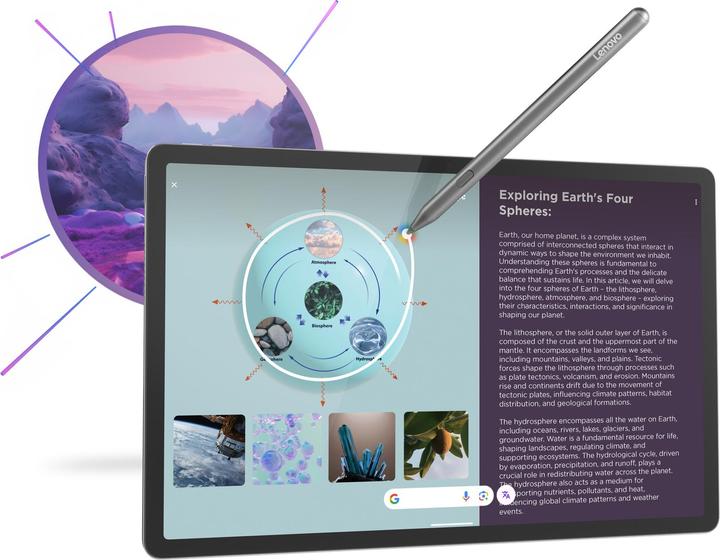 Actual product image Lenovo Idea Tab Pro (WLAN only, 12.70", 256 GB, Luna Grey)