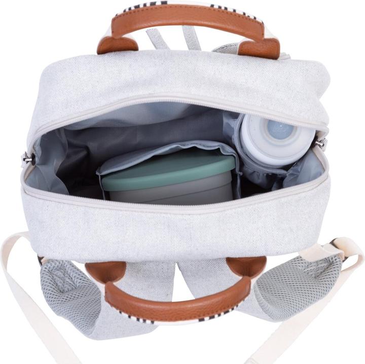 Produktbild Childhome Kinderrucksack Club Signature canvas altweiss (7.40 l)
