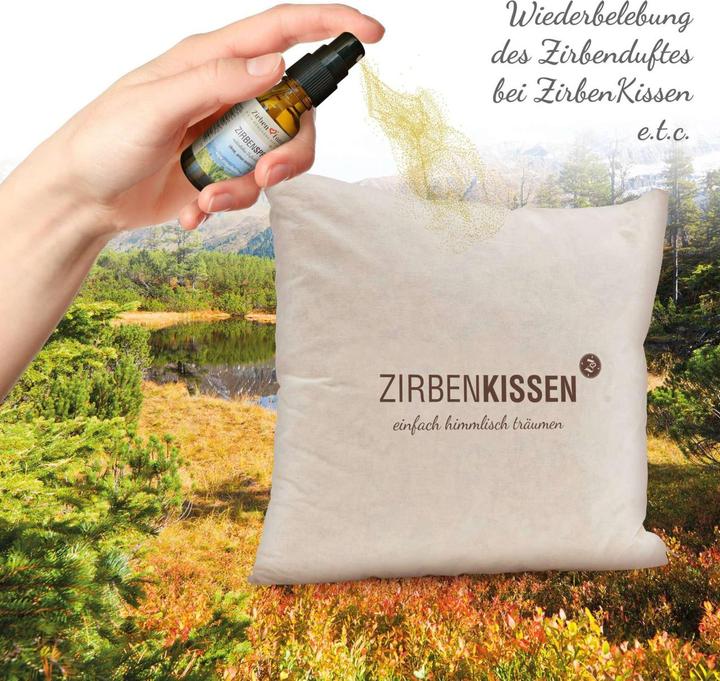 Actual product image ZirbenFamilie Swiss Pine Spray 20ml