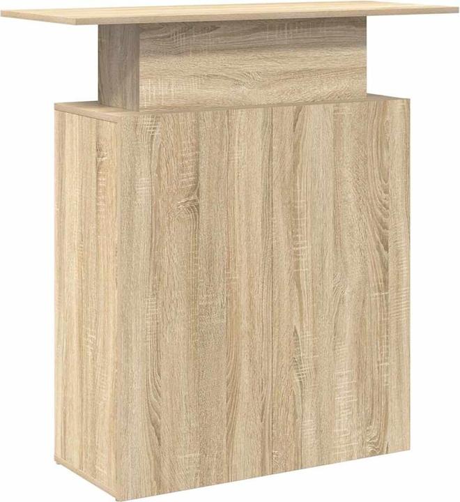 Actual product image VidaXL Reception counter Sonoma oak 100x40x104 cm wood-based reception counter