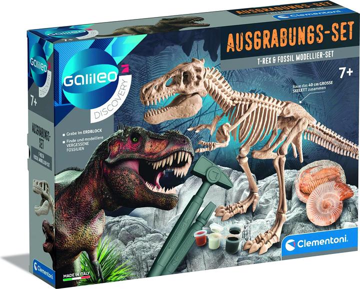 Actual product image Clementoni ExcavationSet TRex Fossil EN