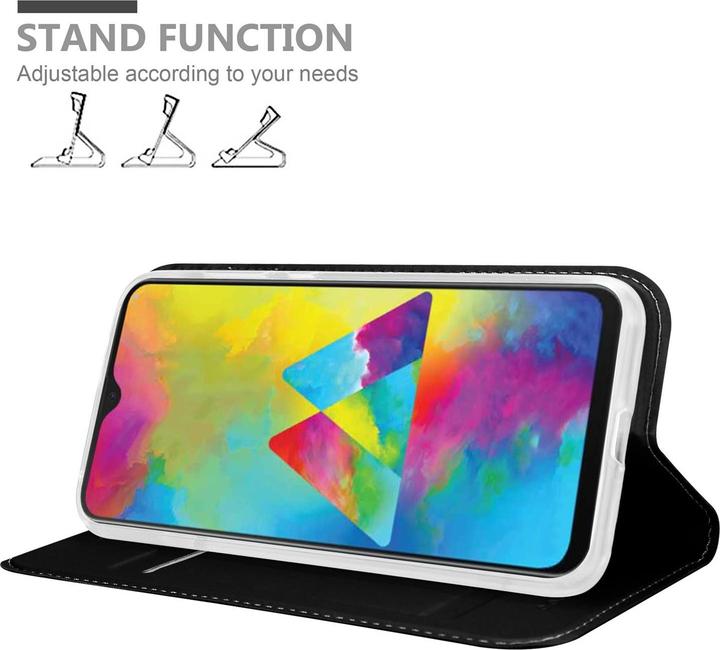 Productafbeelding Cadorabo Boek Classy Style Cover (Samsung Galaxy M30, Samsung Galaxy M21)