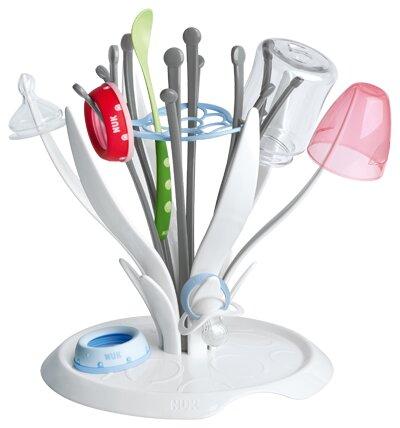 Produktbild NUK MultiDry Trockenständer – praktisches Trocknen von bis zu 6 Flaschen und Zubehör, BPA-frei