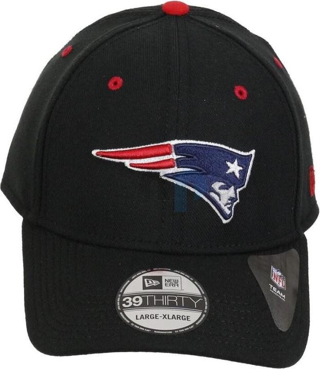 Actual product image New Era NFL - New England Patriots - Black 39Thirty Cap Black ML (59)
