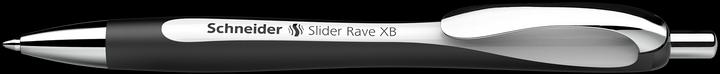 Produktbild Schneider Kugelschreiber Slider Rave (Weiss und Schwarz, 1 x)