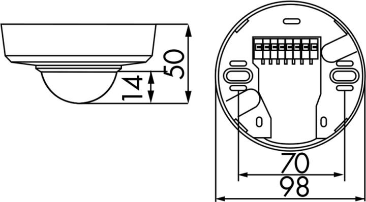 Produktbild BEG 92154 Präsenzmelder PD2-M-2C-11-48V (12 m)