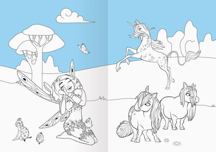 Produktbild Ravensburger Mia and me: Mein magisches Malbuch