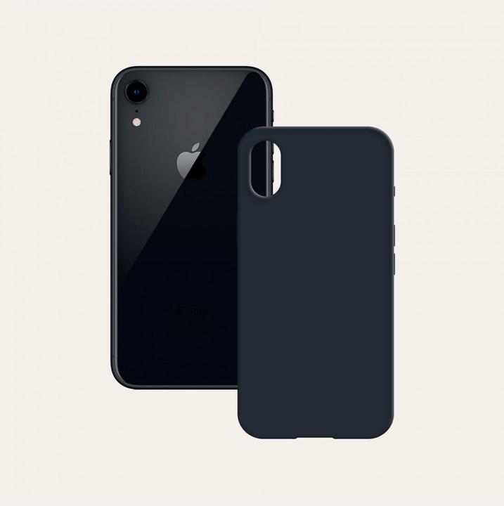 Actual product image KSIX Soft Silicone Case Bulk For Iphone Xr Dark Blue (Apple iPhone XR)