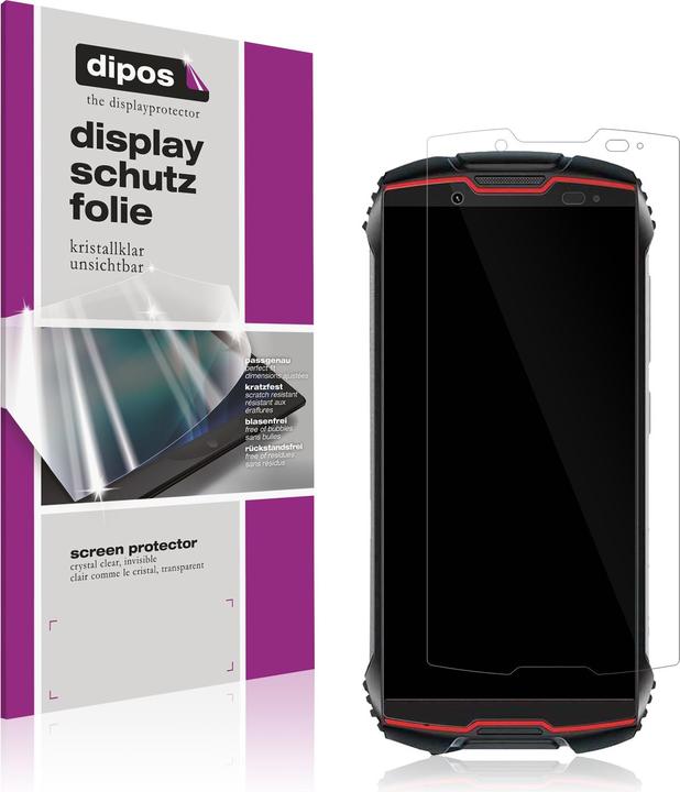 Image du produit Dipos Film de Protection d’écran Crystalclear (4 pièce(s), Cubot King Kong Mini 2 Pro)