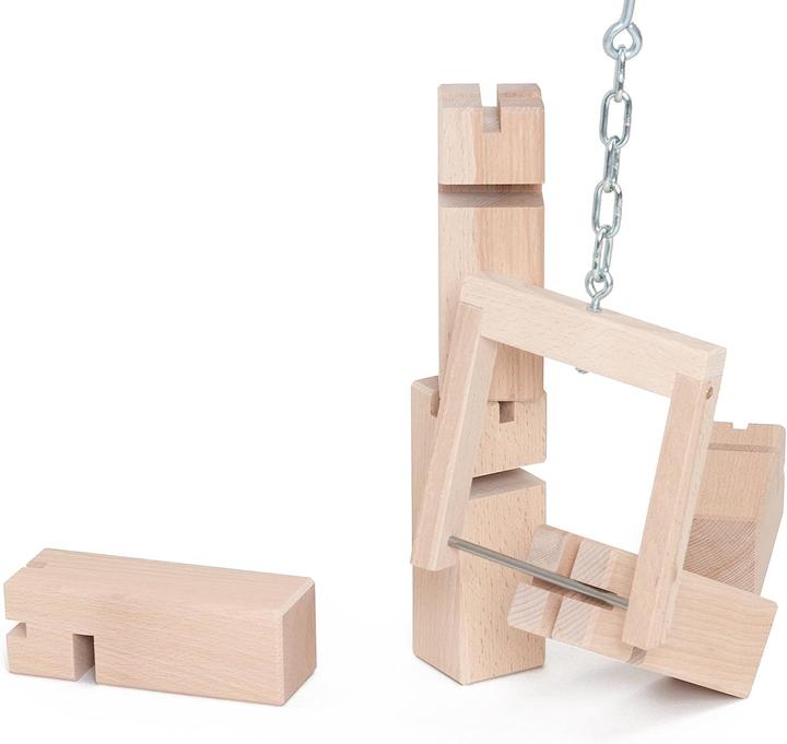 Actual product image Waelderspielzeug Fröbelturm (German, English, French, Italian, Swiss German)