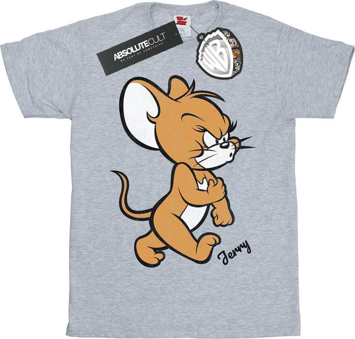 Actual product image Tom & Jerry Girls Mouse Cotton T-Shirt (128)