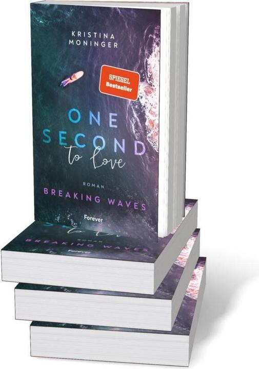 Produktbild One Second to Love (Breaking Waves 1) (Deutsch, Kristina Moninger, 2023)