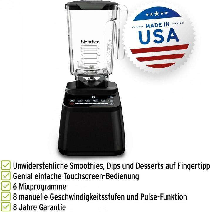 Actual product image Blendtec Designer 650 (EU plug, 1560 W)