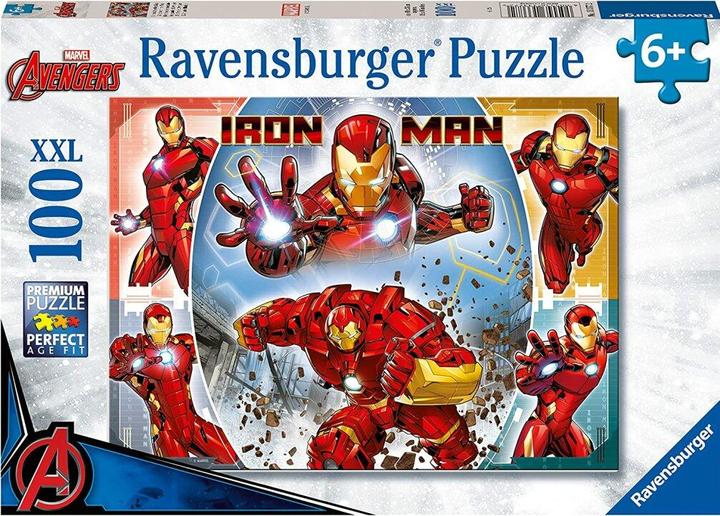 Immagine prodotto Ravensburger Puzzle 100 pezzi Marvel Iron Man (100 pezzi)