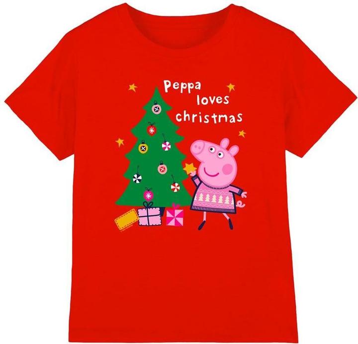 Immagine prodotto Peppa Pig Maglietta Albero di Natale Bambini (116)