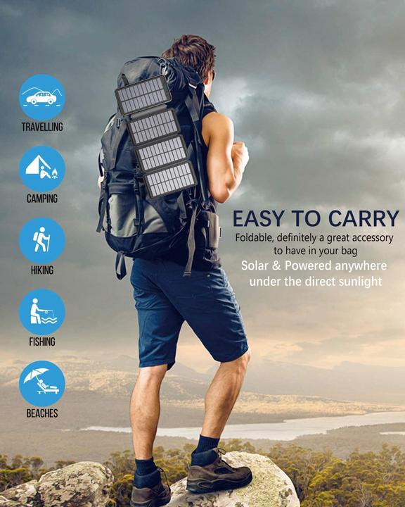 Produktbild Elzle Solar Powerbank (26800 mAh)