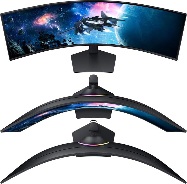 Actual product image Samsung Odyssey G9 G95C (5120 x 1440 pixels, 49")