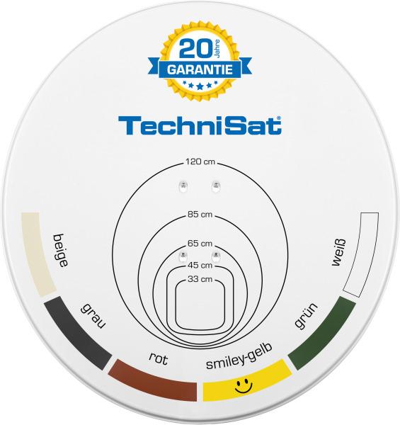 Produktbild TechniSat DigiDish 45 (Parabolantenne, 32.20 dB, DVB-T / -T2, UKW / MW / LW)
