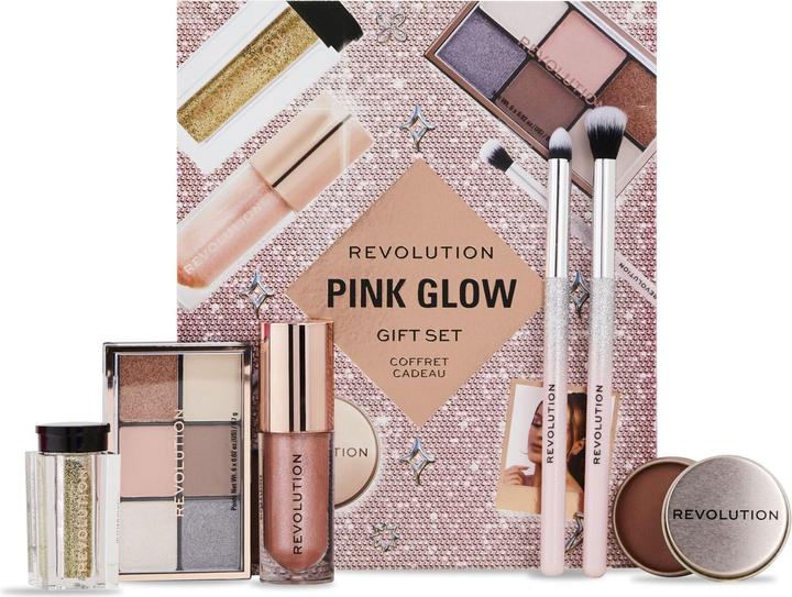 Produktbild Makeup Revolution Pink Glow Gift Set (Make up set)