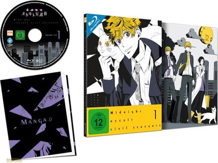 Produktbild Midnight Occult Civil Servants - Volume 1 (Ep. 1-4) (Blu-ray) (Blu-ray, Deutsch, Japanisch)