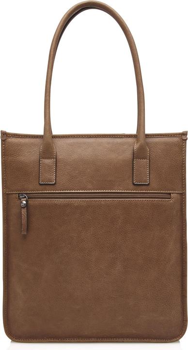 Actual product image Castelijn & Beerens & Beerens - Carisma Laptop shopper 15.6 RFID | cognac -