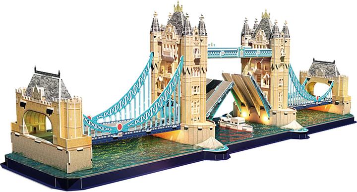 Actual product image Van der Meulen 3d Puzzle Tower Bridge LED (222 pieces)