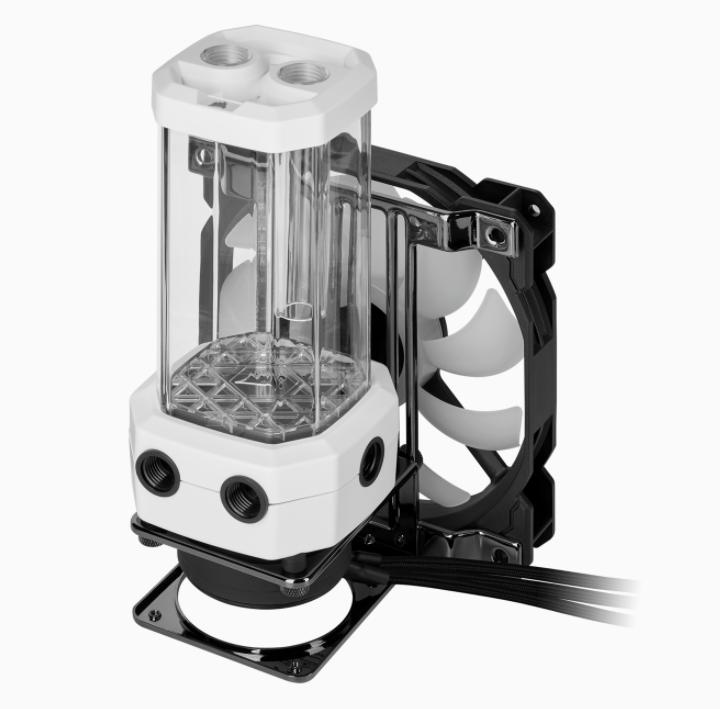 Actual product image Corsair Hydro X Series XD5 RGB D5 Pump Reservoir White