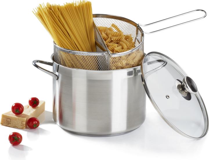 Actual product image Barazzoni Spaghetti bowl (24 cm, Pot, Stainless steel)
