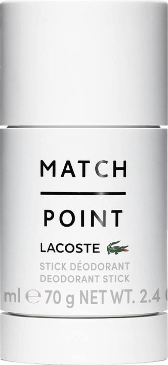 Actual product image Lacoste Match Point (Stick, 75 ml)