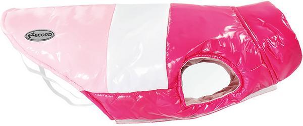 Actual product image Record Manteau glossy MONCHIEN, 35 cm, rose (35, Dog coat)