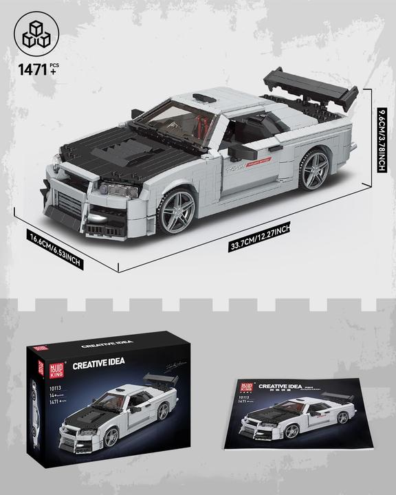 Produktbild Mould King Skyline GTR R34
