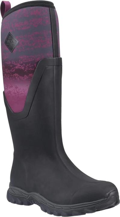 Schwarz, Magenta Ausgeblichen