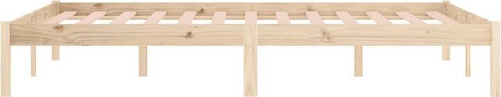 Actual product image VidaXL Bett ohne Matratze Kiefer (193 x 203 cm)