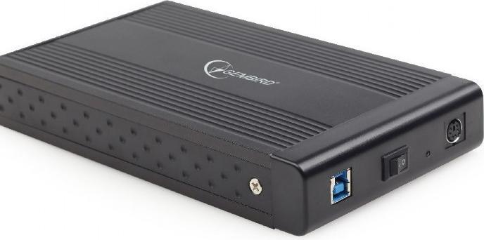 Actual product image Gembird EE3-U3S-3 Storage Drive Enclosure HDD Enclosure 3.5 Inch (3.5")
