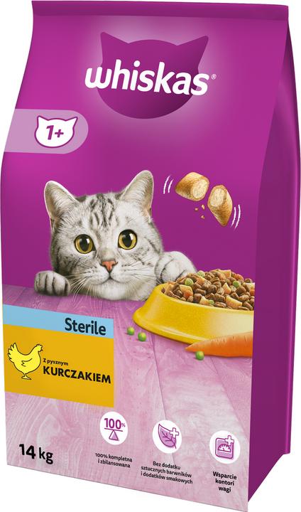 Produktbild Whiskas Katzenfutter trocken (Senior, 1 Stk., 14000 g)