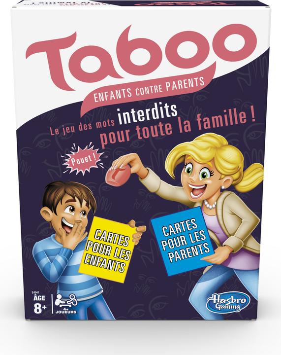 Image du produit Hasbro Gaming Taboo Family Edition, version française (Français)