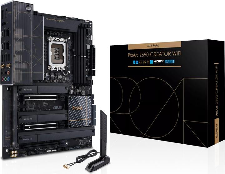 Produktbild ASUS ProArt Z690-Creator Wifi (LGA 1700, Intel Z690 (DDR5), ATX)
