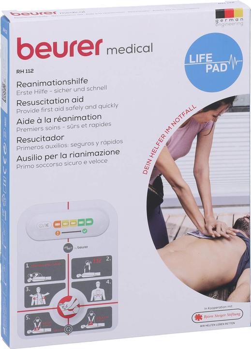 Actual product image Beurer Lifepad RH 112 resuscitation aid (First Aid Kit)
