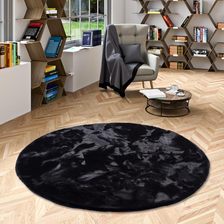 Immagine prodotto Pergamon Tappeto di lusso Super Soft Fur Peluche Rotondo (Ø 80 cm)