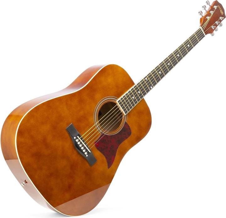 Image du produit Max Guitare western SoloJam Set Dark Natural (Set de guitares acoustiques, Palissandre, Tilleul)