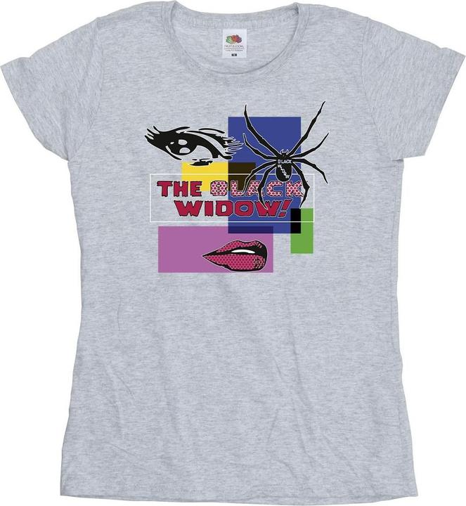 Produktbild Black Widow Pop Art TShirt (XXL)