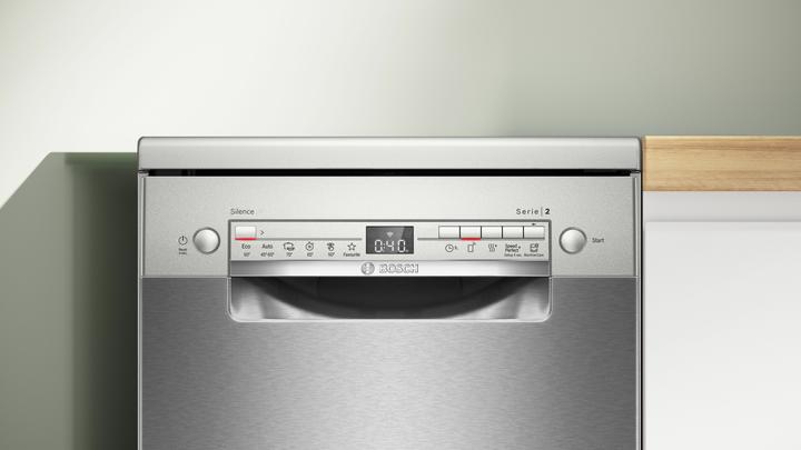 Image du produit Bosch Hausgeräte SPS2HKI58E - Série 2 - Vrijstaande Vaatwasser - RVS