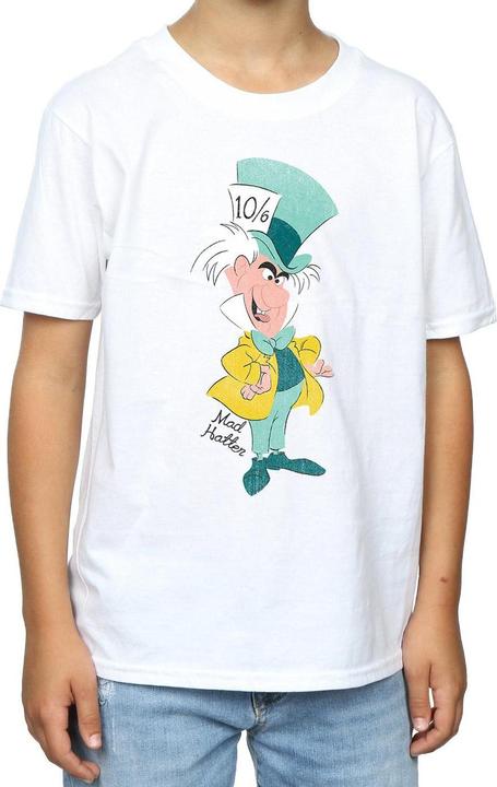 Image du produit Disney Garçons - Alice In Wonderland Mad Hatter Classic T-Shirt (128)