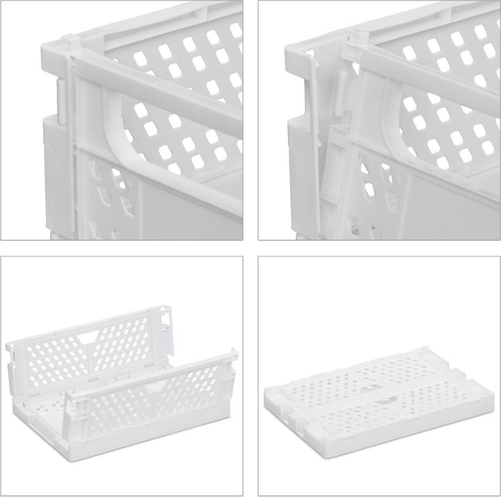 Actual product image Relaxdays 2x folding box (25 x 16.5 x 10 cm, 3.33 l)