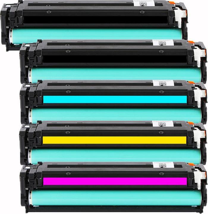 Actual product image Hermex Compatible toner for HP Color LaserJet Pro MFP M180nw (M, C, Y, FC)