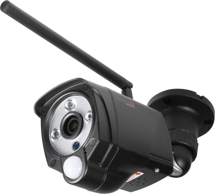 Produktbild Technaxx Funk-Überwachungskamera Set, 7" Touchscreen-Empfänger, 4 FullHD IP Kameras