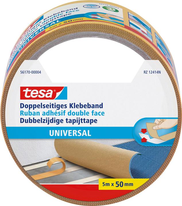 Produktbild tesa Doppelseitiges Klebeband UNIVERSAL (50 mm)
