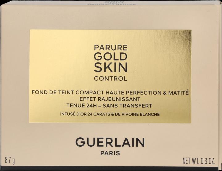Produktbild Guerlain Parure Gold 23 Sk Ctrl Compact Fond de Teint 2N (2N Neutral)