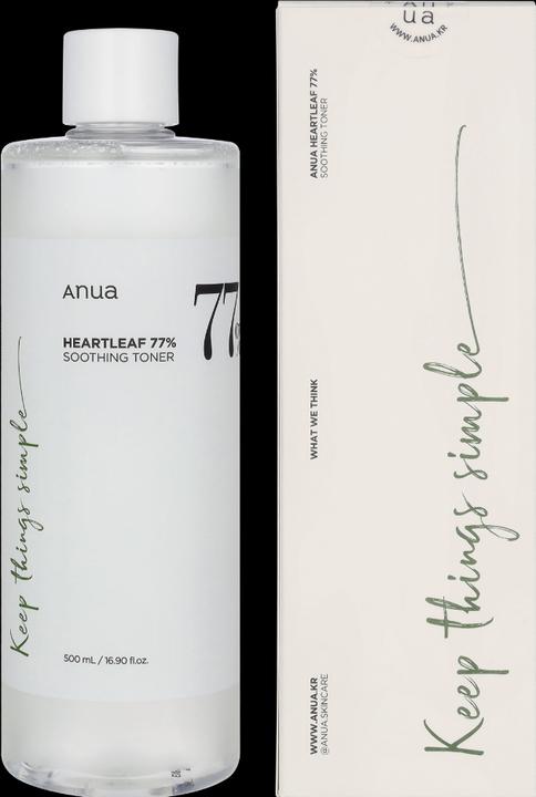 Produktbild NoName Heartleaf 77% Soothing Toner 500 ml (Tonic, 500 ml)